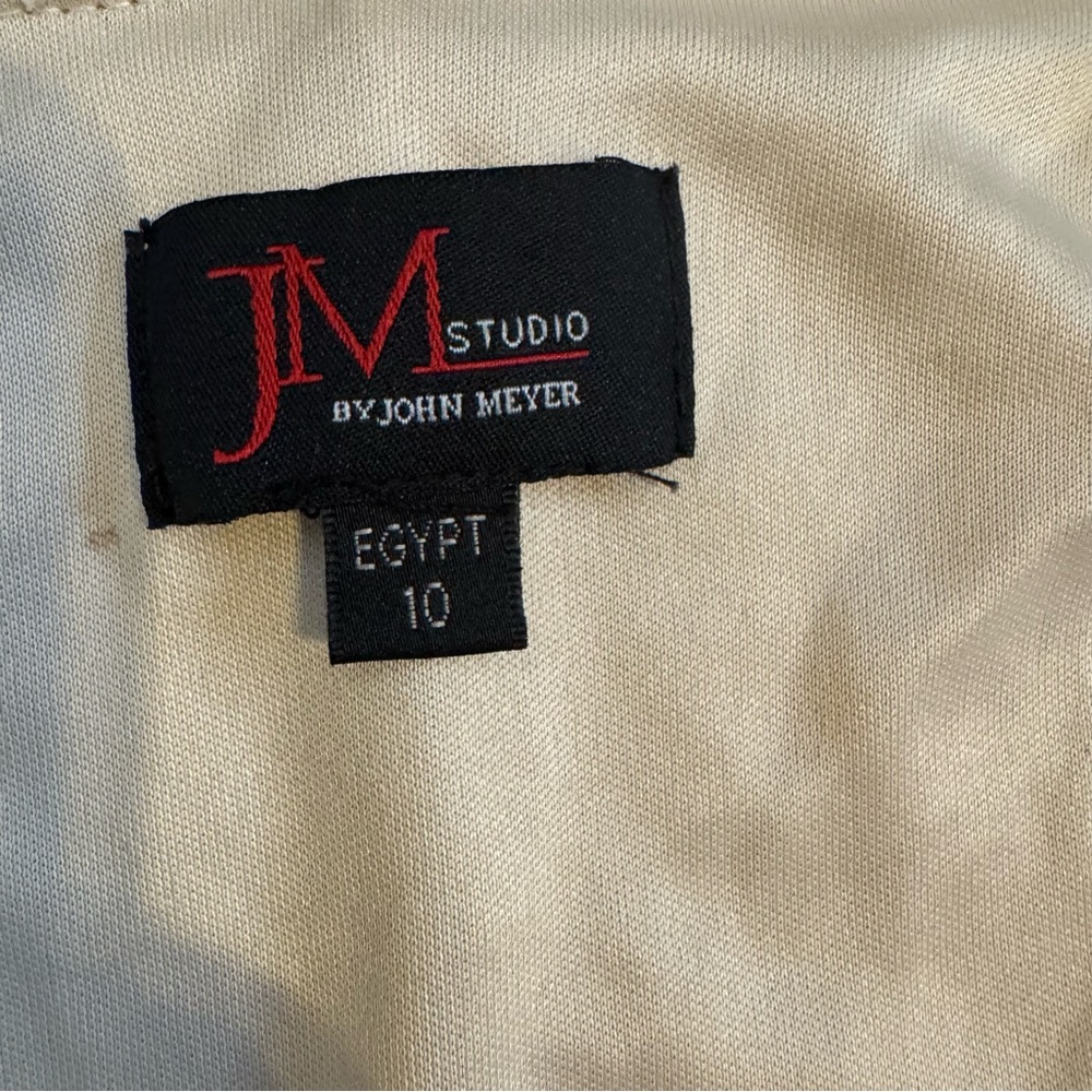 Jm Studio By John Meyer Silver Sequin Split Short… - image 2